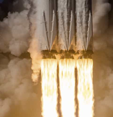 Falcon Heavy Launches