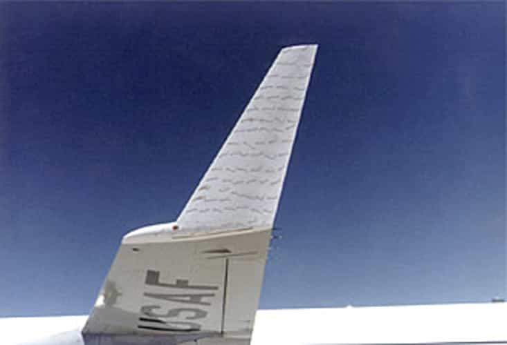 Winglets on planes